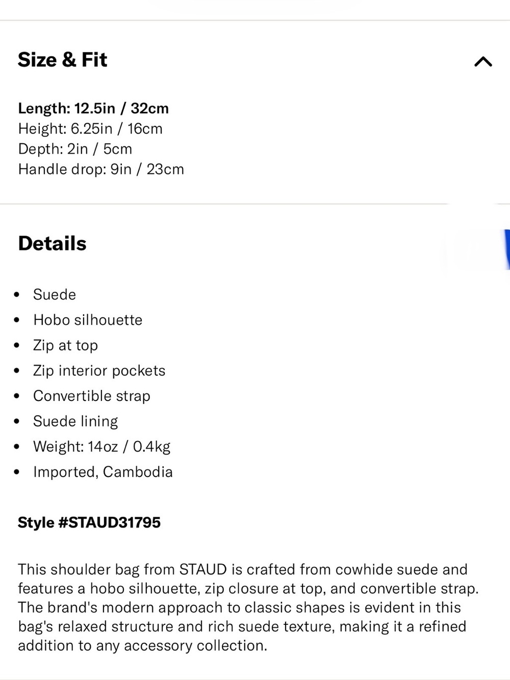 Staud Sylvie Shoulder Bag - Picture 7 of 7